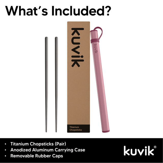Kuvik Titanium Chopsticks - Kuvik