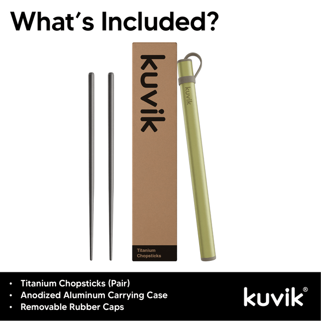 Kuvik Titanium Chopsticks - Kuvik