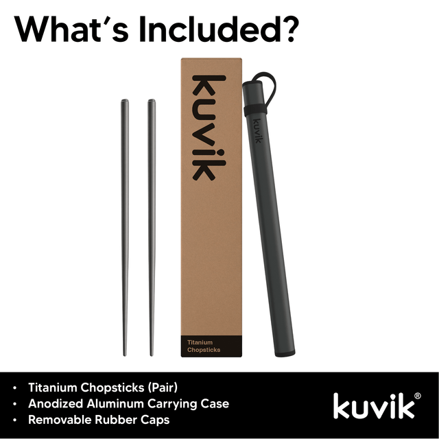 Kuvik Titanium Chopsticks - Kuvik