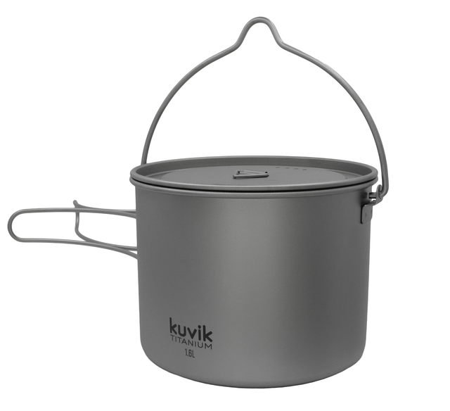 Kuvik 1600ml Titanium Pot - kuvik