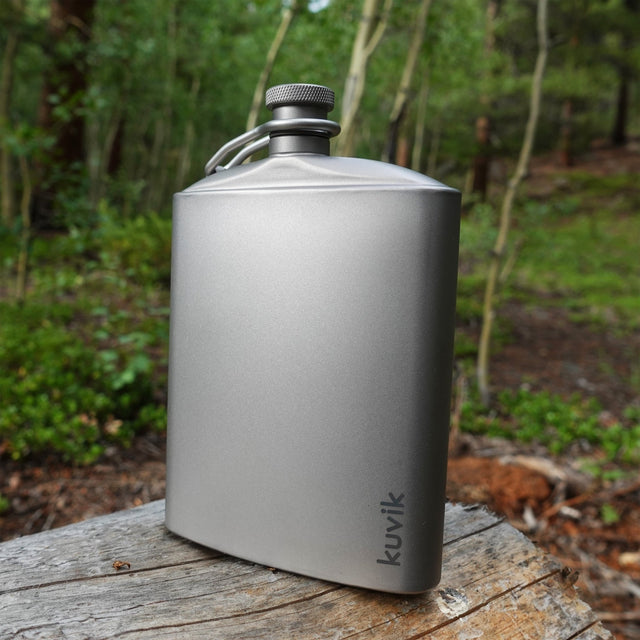 Kuvik 220ml Titanium Flask - kuvik