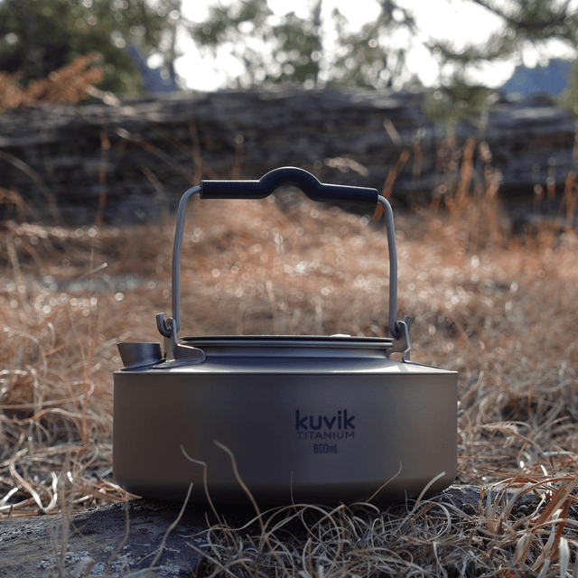 Kuvik 600ml Titanium Kettle - kuvik