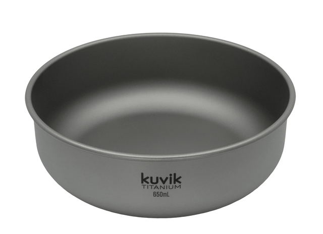 Kuvik 650ml Titanium Bowl - kuvik