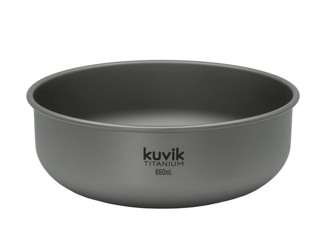 Kuvik 650ml Titanium Bowl - kuvik