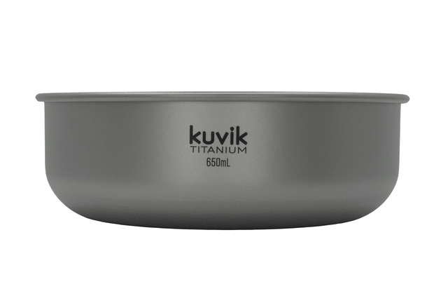 Kuvik 650ml Titanium Bowl - kuvik