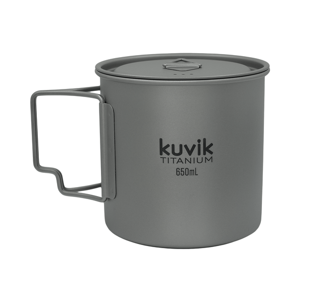 Kuvik 650ml Titanium Pot - kuvik