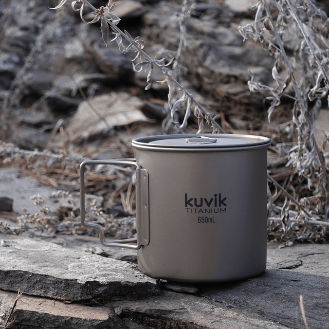 Kuvik 650ml Titanium Pot - kuvik