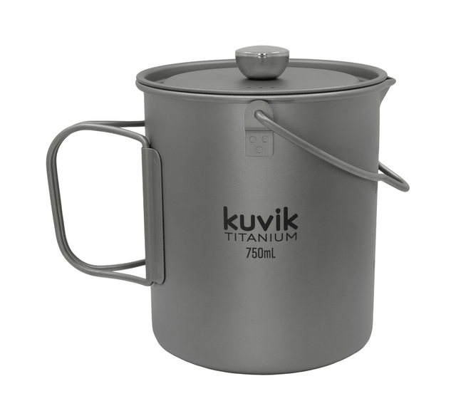 Kuvik 750ml Titanium French Press - kuvik