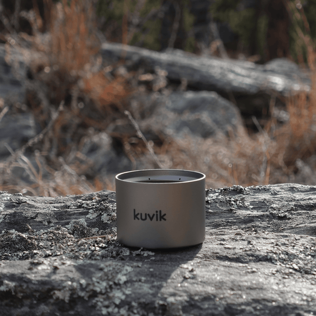 Kuvik Micro Titanium Siphon Alcohol Stove - kuvik