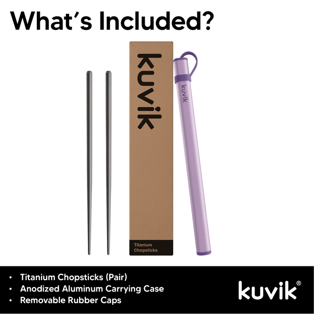 Kuvik Titanium Chopsticks - Kuvik