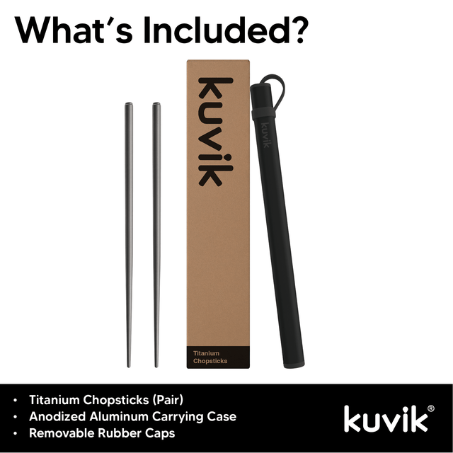 Kuvik Titanium Chopsticks - Kuvik