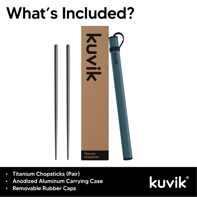 Kuvik Titanium Chopsticks - Kuvik