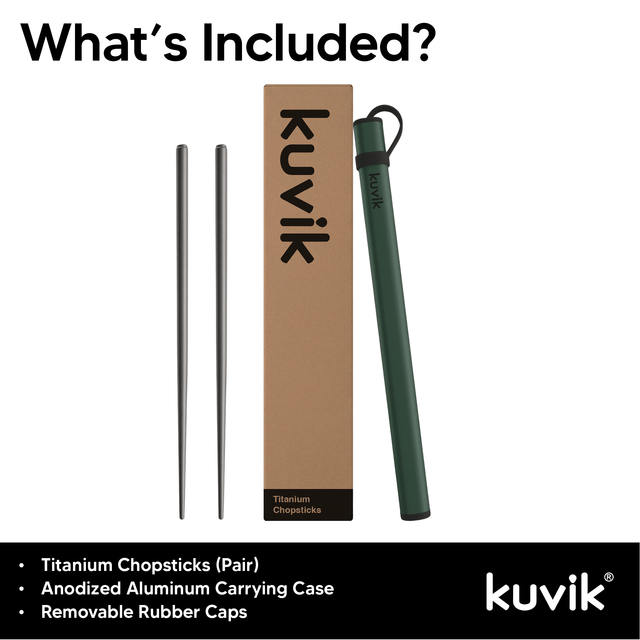 Kuvik Titanium Chopsticks - Kuvik