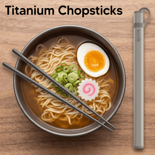 Kuvik Titanium Chopsticks - Kuvik