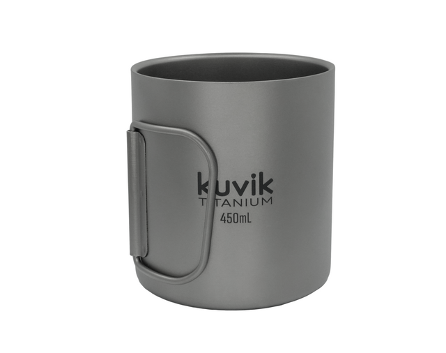 Kuvik 450ml Doubled-Walled Titanium Mug