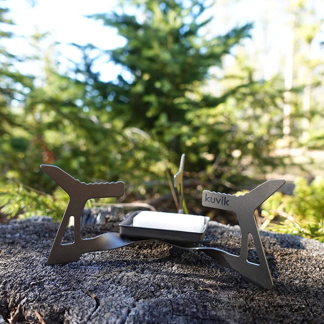 Kuvik Micro Titanium Solid Fuel Stove - kuvik